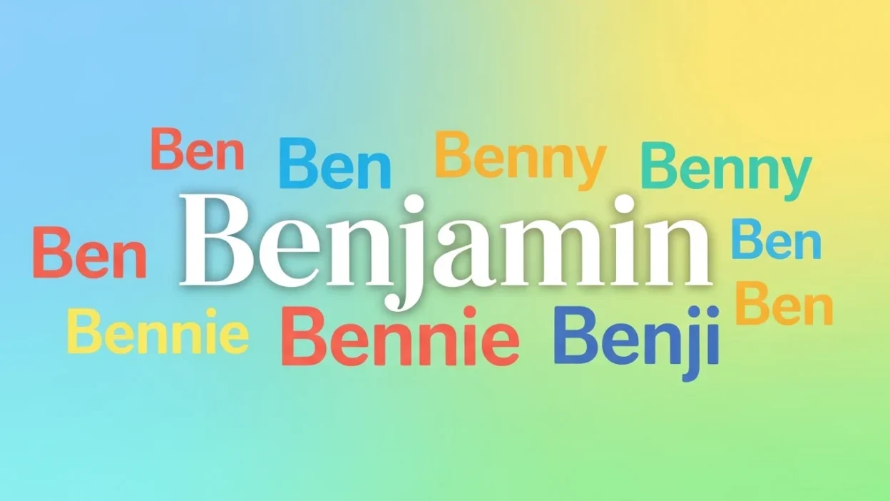 Nicknames for Benjamin