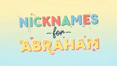 Nicknames for Abraham