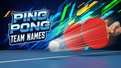 Ping Pong Team Names