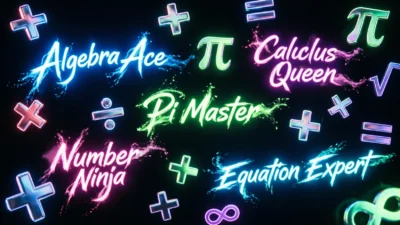 Math Names