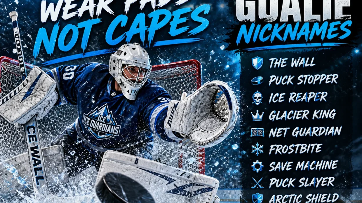 hockey goalie nicknames